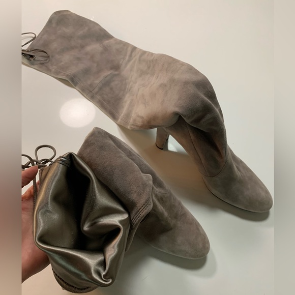 Stuart Weitzman Over-the-knee Suede Boots - Picture 7 of 7